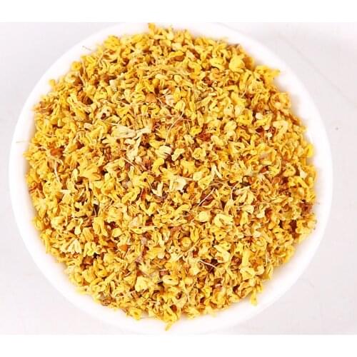 100g Free shipping Natural osmanthus buds dried fragrans buds sweet-scented osmanthus bud Yellow