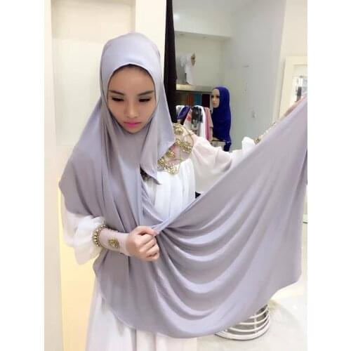12 pieces/lot) new design plain jersey cotton instant shawls, slip on muslim hijab scarf hw214