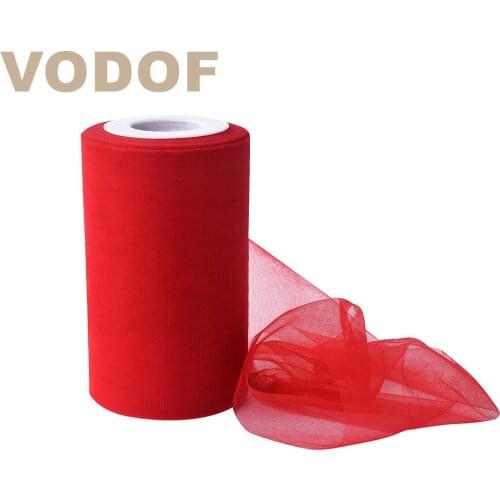 6inch x 100yards Roll Crystal Tulle Plum Organza Sheer Gauze Element For Table Runner And Home Garden Wedding Party Decoration