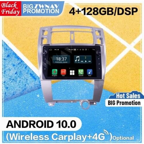 4+128G Carplay Android Screen Player For Hyundai Tucson 2006 2007 2008 2009 2010 2011 2012 2013 GPS Radio Audio Stereo Head Unit