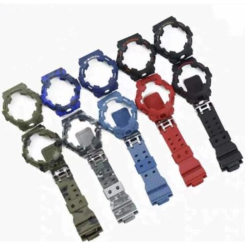 Watch Accessories Resin Strap Case For CASIO G-SHOCK GA700 710 GA800 Mens Womens Strap