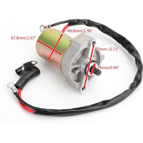 Artudatech Starter 9-Tooth For Yamaha YFM90 Raptor 90 4 Stroke 90cc ATV 09-13 43D-H1800-00 99999-04128 Motorcycle Accessories