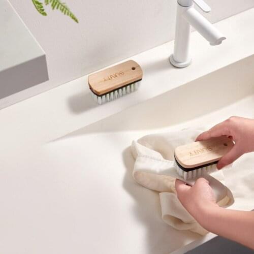 Wooden board cleaning shoe brush wooden multi-purpose household cleaning brush multi-functional wooden brush