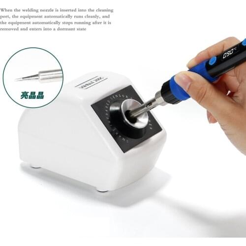 YIHUA 200Q Infrared induction intelligent soldering iron nozzle Sleeve cleaner welding tips Cleaning Tool