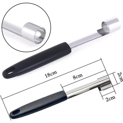 Work Well Black Stainless Steel Fruit Apple Pear Corer Remover Slicers Cutter Kitchen Tool High Quality
