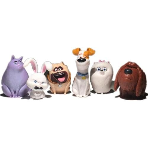 Cute Pets Resin Action Figure Mini Collectible Model Hot Toy for Child Birthday GIFT