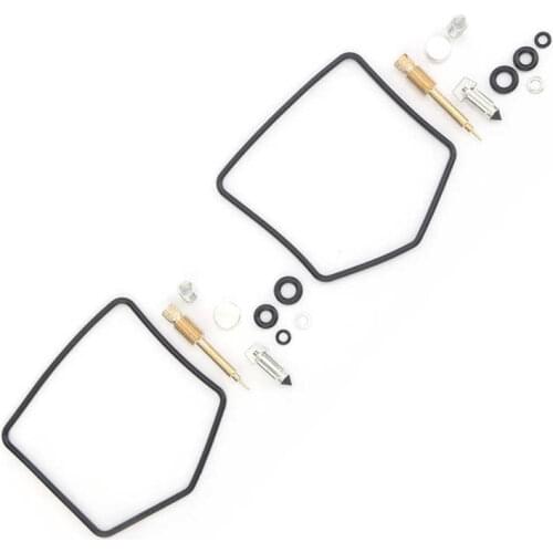 2 Sets Carburetor Rebuild Kit Motorcycle Carb Repair Accessories Fit for Kawasaki KZ440 Z250 Moto accessories