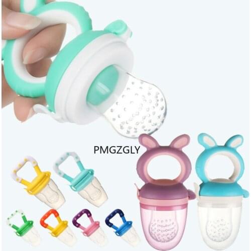 Feeder Baby nipple Fresh Food Nibbler Baby Pacifiers Feeder Kids Fruit feeding nipple Safe Supplies Nipple Teat Pacifier Bottles