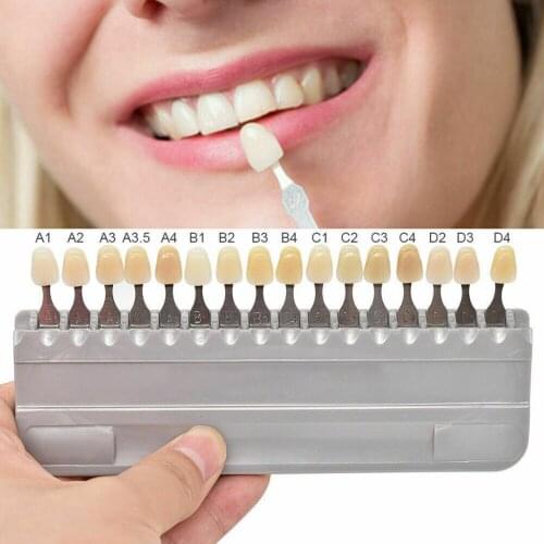 New Dental Equipment Teeth Whiting 16 Color Material Dental Modelo Dientes