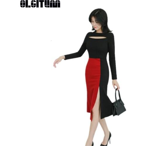 OLGITUM Long Dresses