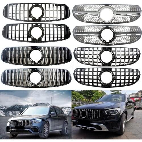 Car Front Racing Center Grille Facelift Uppeer Bumper Grill For Mercedes Benz W253 GLC Class 2020 General Deluxe