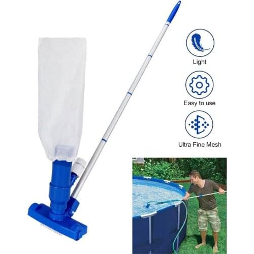 Portable Swimming Pool Vacuum Jet Cleaner Tools For Swimming Pool Spas Ponds Fountains Vacuum Cleaner Brush With Handle