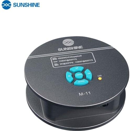 SUNSHINE M-11 4800W HDMI Trinocular Microscope HD Industrial Camera For Mobile Phone Repair Mottherboard Soldering