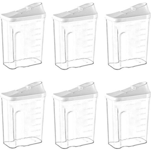 Modern Favilla Sliding Legumes Container 750 Ml - 6 PACK organizer storage box органайзер rangement коробка для хранения