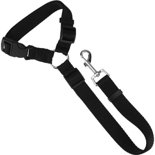 Pet Products Universal Practical Cat Dog Safety Adjustable Car Seat Belt Harness Leash Puppy Seat-belt Travel Clip Strap Leads