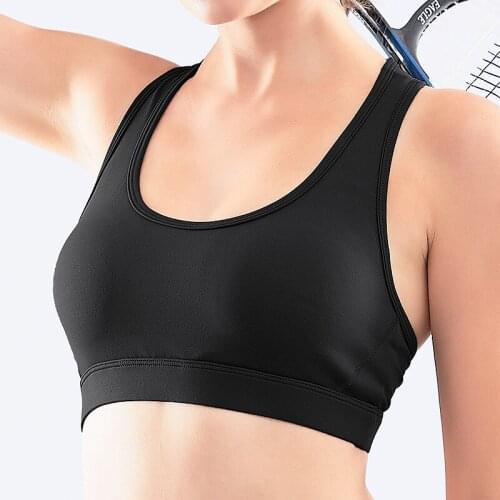 Shockproof Fitness Sports bra Top Seamless Running Yoga Bra High Impact Womens fitness bra Anti-Sagging Push Up Training Vest