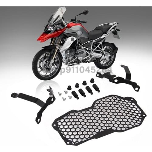 Motorcycle Stainless Steel Black Headlight Guard Protector Cover Protection Grill For BMW R1200 2013-2019 14 15 16 17 18 19