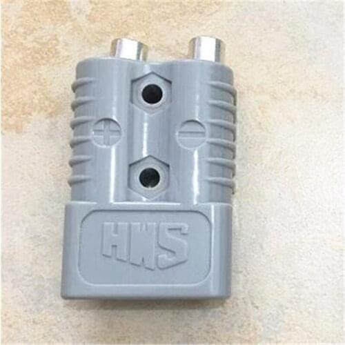 5Pcs ANDERSON GRAY SB50A SB50 50A 600V POWER CONNECTOR BATTERY PLUG WITH #6 AWG CONTACTS FOR FORKLIFT STACKER PALLET