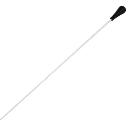 ABS Handle Musical Music Conductor Baton Gift White 15inch New Black