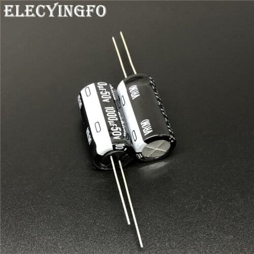 5pcs/50pcs 1000uF 50V NICHICON VR Series 12.5x25mm 50V1000uF Aluminum Electrolytic Capacitor