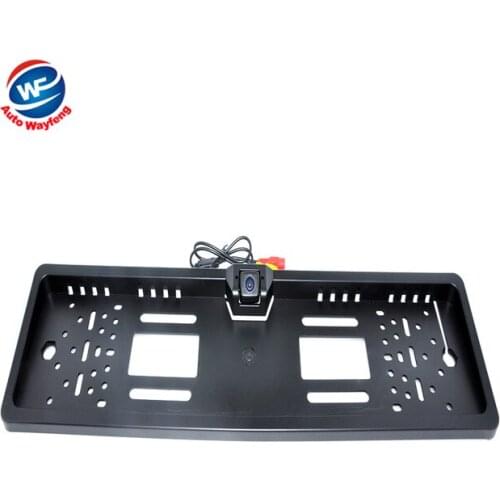 Car License Plate Frame CCD CCD Rear View Camera Reverse backup Camera rearview parking Waterproof Camera EU European Camera WF
