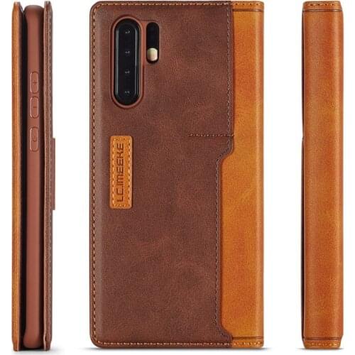 Huawei Mate20lite P20 P30 Pro Nova4e Nova3e Magnetic Flip Stand Premium Leather Case Colorful Wallet Book Cover Mobile Phone Bag