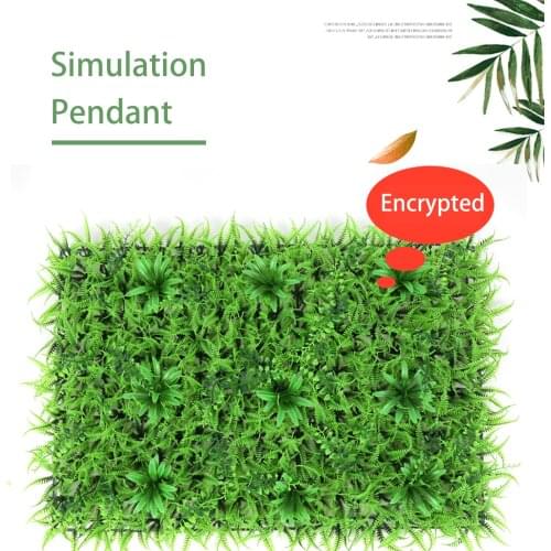 Artificial Plant Wall Lawn 60x40cm Plastic Artificial Turf Home Garden Shop Shopping Center Home Decoration Green Carpet Grass