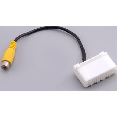Backup Camera RCA Input Video Harness Plug To Radio 12V Fit for Jeep Wrangler Commander Compass Grand Cherokee Liberty Patriot