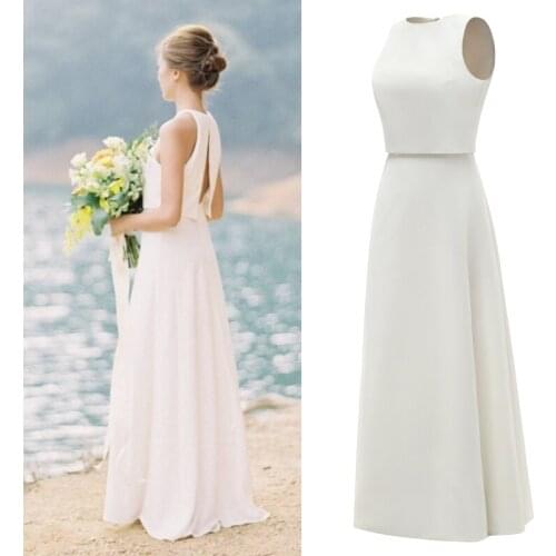 Floor Length Lace Appliques Sweep Train Long Sleeve V-Neck Wedding Dress Backless Backless Bridal Gowns Stunning High Quality