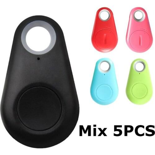 5PCs Mini GPS Tracker for Dogs Cats Pet Children Smart Gps Car Tracker Spy Gadgets Keychain Key Search Anti Lost Alarm Locator