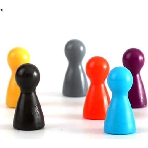 Plastic Pawn Board Game Pieces for Board Game Play