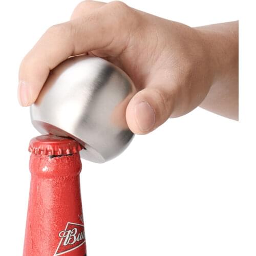 Xiaomi Mijia Circle Joy Smart Round Pig Creative Beer Bottle Opener Silver Lovely Shape Easy Opening And Varied Functions