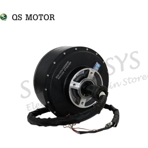 QS MOTOR High power 10kW 60H V3 e car hub motor for 100KPH TOP Speed