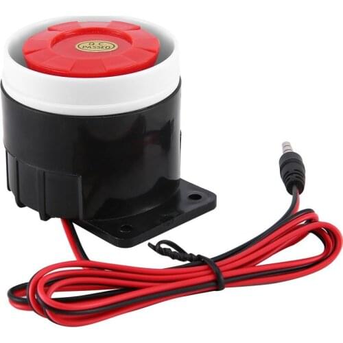 12V DC Piezo Electronic Buzzer Alarm Siren Security Horn Electronic Buzzer Alarm Siren Security Horn 120 dB Alarm Sirendiscount
