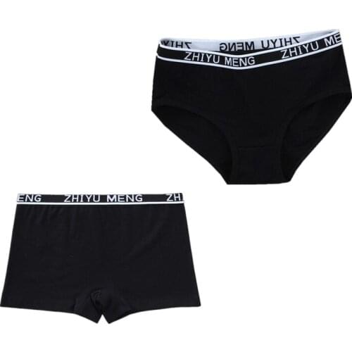 2pc Children Underwear Cotton Panties Underwear Toddler Briefs Sport Panties 8-15T