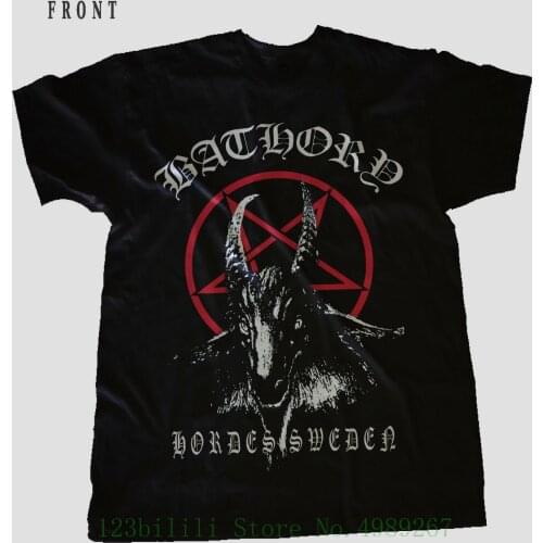 Bathory Black Metal Venom Mayhem Black T _ Shirt Sizes S To 7Xl Tee Shirt Casual Short Sleeve