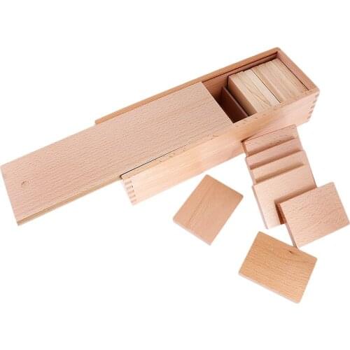 Wooden Weight Training Board Sensory Development Montessori Early Learning Educational Toys for Children Toddler Kids