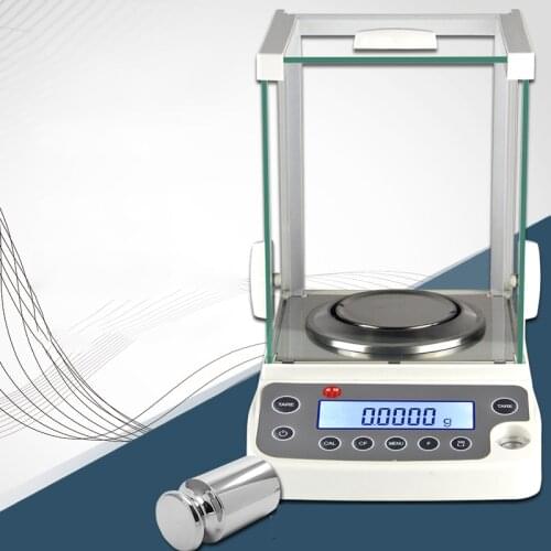 Lab Analytical Balance Digital Precision Electronic Scale 120g*0.0001g 0.1mg