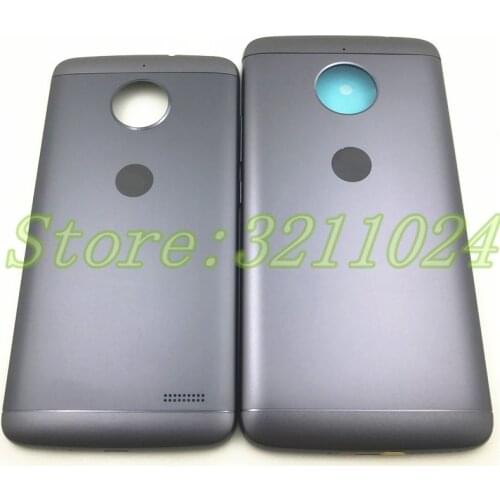 For Motorola Moto (4th Gen) E4 XT1762 XT1763 E4 Plus XT1770 X1771 Metal Back Battery Cover Rear Door Panel Housing Case