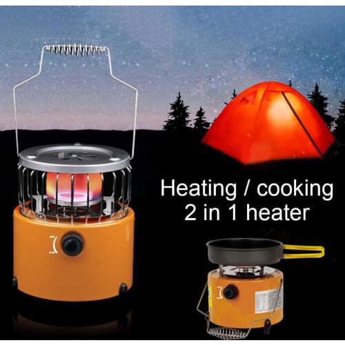 Camping Stove Mini Heater Portable Single Burner Camp Gas Stove Safe Room Heater For Outdoor Camping Hiking Travel Tent Dropship