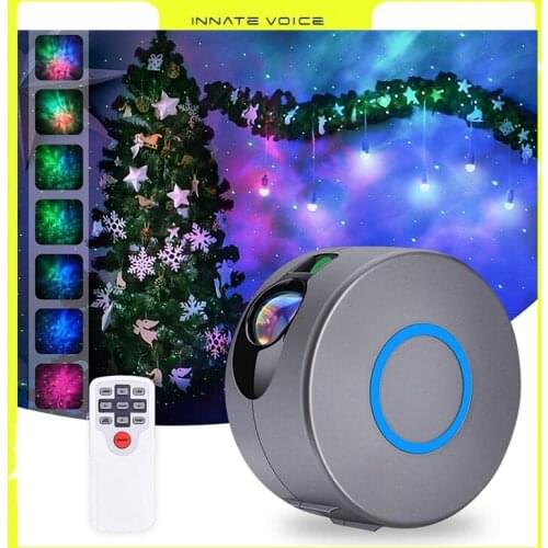 ZK30 Night Light Sky Galaxy Projector Star Projector LED Nebula Cloud Light with Remote Control For Kids Adult Gift Dropshipping