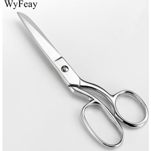 7" 8" Senior Stainless Steel Professional Tailor Scissors Leather Sewing Clothing Scissors Sewing Shears DIY Cross stitch Tools