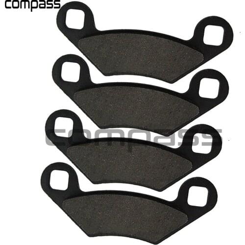 Motorcycle Front and Rear Brake Pads for POLARIS 500 Big Boss 6 x 1998-1999