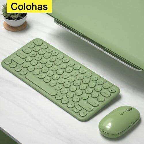 Rechargeable Bluetooth Gaming Keyboard Mouse Set For Macbook PC Gamer iPad Phone Portable Wireless iPad Keyboard For Laptop