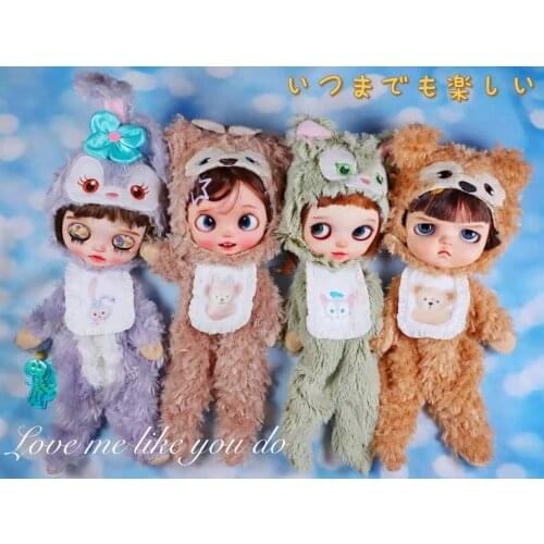 Blyth Doll Clothes Licca azone dolls clothes,1/6 Doll dress 7-1