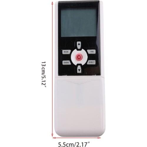 AC Remote Control R07B/BGE with backlight for Midea Levante Saunier Duval
