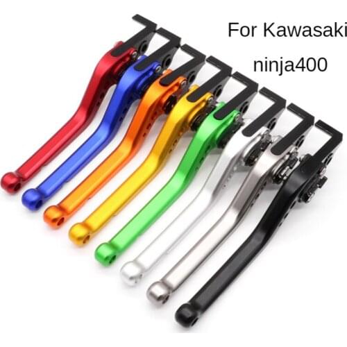 Suitable for Kawasaki Ninja400 CNC Aluminum Alloy Handle Pull Rod Accessories Modified Long Brake and Clutch Horn