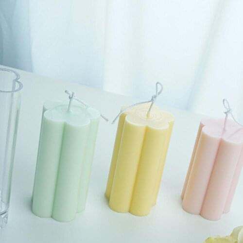 Sakula Flower Shape Acrylic Candle Mold DIY Plum Blossom Handmade Aromatherapy Candle Making Soap Mould Craft Decoration Tools