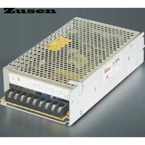 Zusen D200W-C Dual Switch Power supply output 200w 110V/220VAC to 12~24VDC
