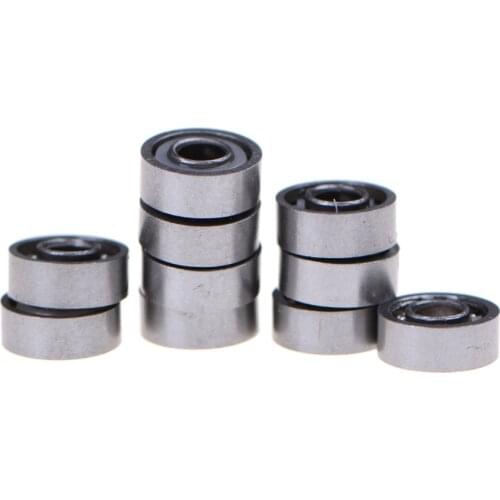 10PCS MR83 Miniature Ball Bearings Rubber Sealed Ball Bearing 3x8x3mm